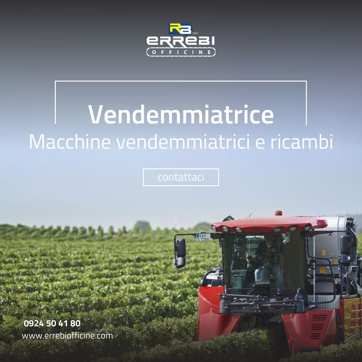 Le Nostre Vendemmiatrici e Ricambi di Qualità! 🍇🚜

Offriamo una gamma